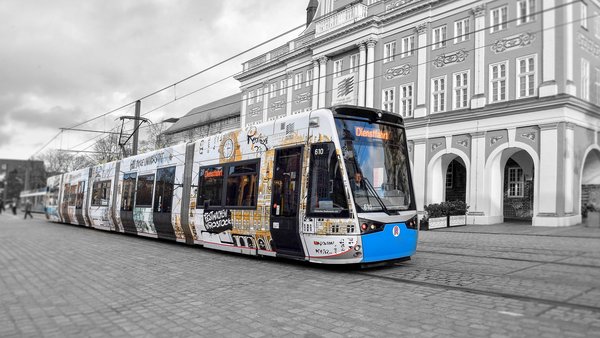Die Geschichte der Straßenbahn in Rostock Die Geschichte der Straßenbahn in Rostock